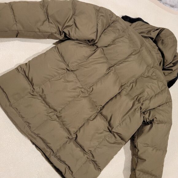 Rainier Goose Down puffer jacket, Sz 8 - Picture 2 of 15